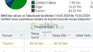 deniz88, 15.3.2024 13:10:39 Tarihli Grafik
