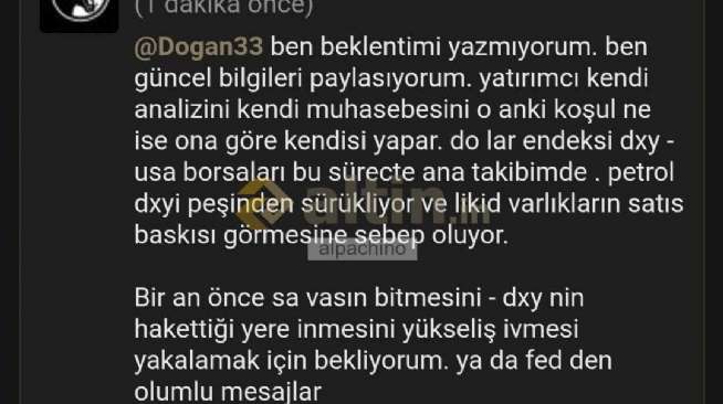 alpachino, 15.3.2026 20:25:05 Tarihli Grafik