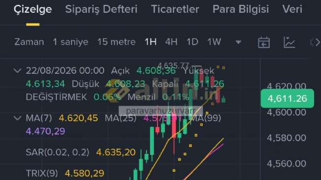 paravarhuzurvarr, 22.8.2026 00:32:34 Tarihli Grafik